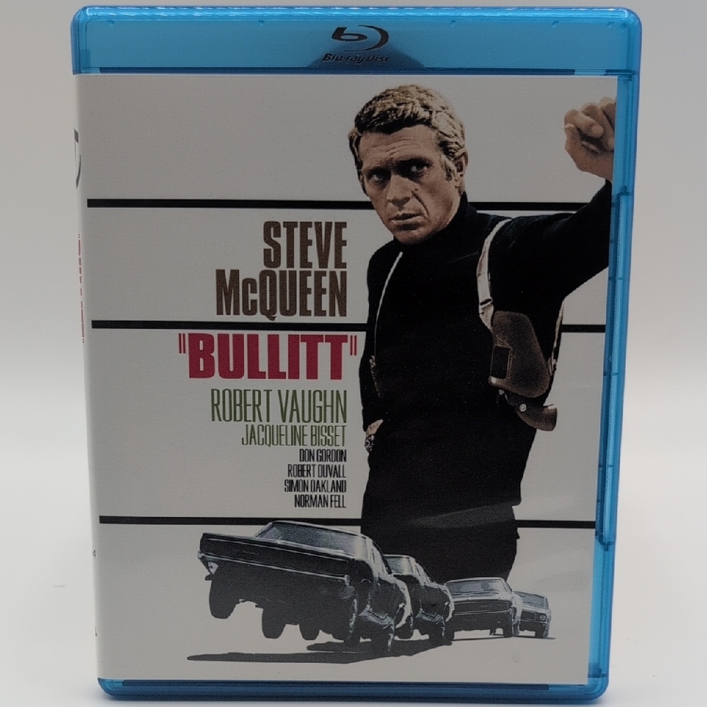 💵2/$10Bundle and Save💵 Steve McQueen Bullitt Blu-ray